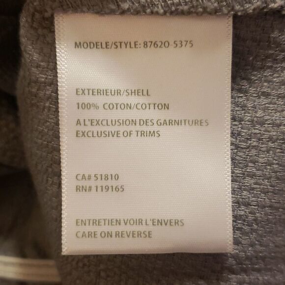 Tribal Womens Button Down Grey Fitted Blazer Jacket Size 8 - Picture 4 of 4